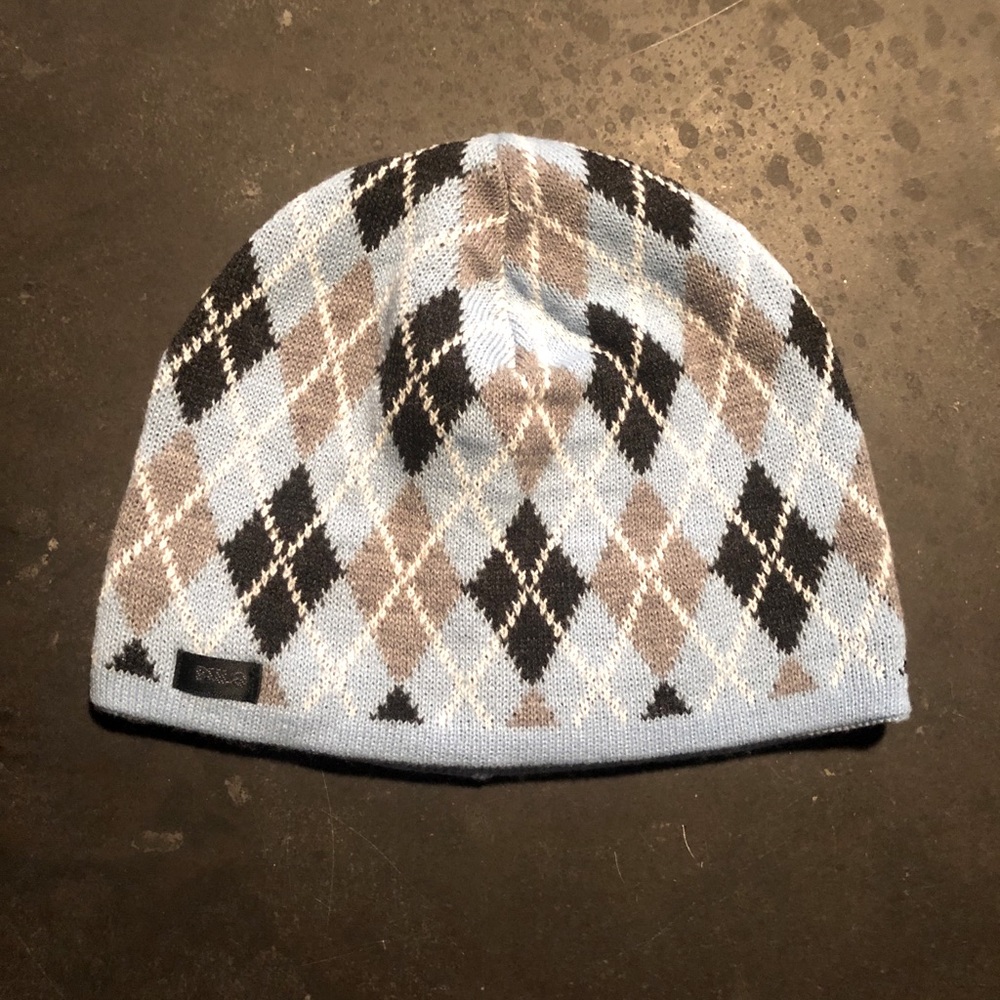 Bula argyle print hat